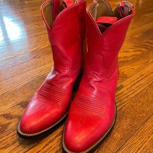 Red Rocketbuster Handmade Custom Boots